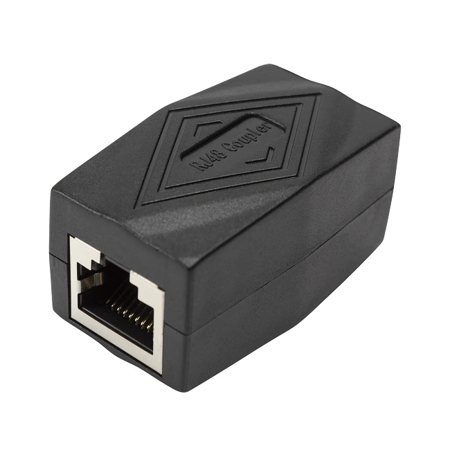 RJ45 10P10C Female Straight Modular Inline Coupler For Ethernet Cat 5/ CAT 6 LAN Ethernet Cable Extender